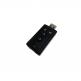 Placa de Som USB 7.1 Entrada P2 Fone e Microfone